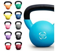 Body Revolution Neoprene Coated Cast Iron Kettlebells - Home and Gym Weights - Strength and Fitness Training Equipment for Men and Women, 2kg - 24kg 4kg+6kg+8kg (Multicolour Set)