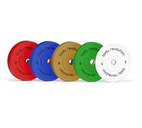 Body Revolution Olympic Bumper Plates Colour 150kg SET