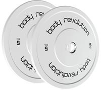 Body Revolution Olympic Bumper Plates Colour 5kg pair