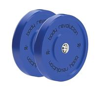 Olympic Bumper Plates (Colour) - 20kg pair Body Revolution Blue 20kg
