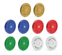 Body Revolution Olympic Bumper Plates Colour 150Kg Set