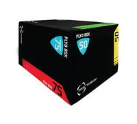 Body Revolution Plyometric Jump Box - Large 75 x 60 x 50 cm Plyo Box for Strength Training and Aerobic Fitness - Calisthenics and Aerobic Equipment for Home Gym