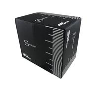Body Revolution Plyometric Jump Box - Small 45 x 40 x 30cm Plyo Box for Strength Training and Aerobic Fitness - Calisthenics and Aerobic Equipment for Home Gym