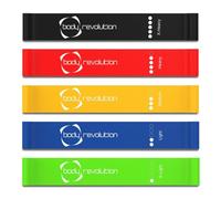 Body Revolution Resistance Bands Set (X-Light - X-Heavy)
