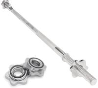 Body Revolution Straight Barbell Bar 1" Standard 1.2m Spinlock