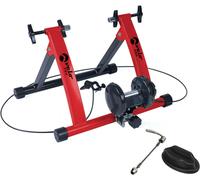 Body Revolution Velo Pro Red Magnetic Turbo Trainer with Mat