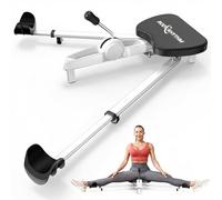 BODY RHYTHM Leg Stretcher - Split Machine for Leg Stretching - Flexibility Stretching Equipment - Ballet, Yoga, Dance, Martial Arts, MMA - Home Yoga Gym Fitness (Black)