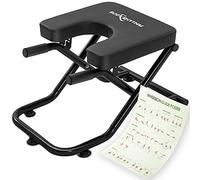 BODY RHYTHM Yoga Headstand Bench, Yoga Inversion Chair, Headstand Trainer for Relieve Stress, Improve Sleep & Digestion and Strength Training, Ideal for Home Workout, Fitness and Gym (Black)