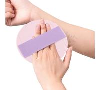 Body Scrub and Sponge - Bath Accessories for Massage | Portable Round Aid for Skin Care Back Cleaning After Training Bathroom Shower Gym Travel Sauna