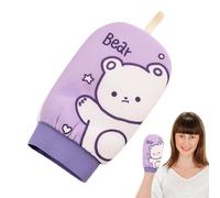 Body Scrub Mitts | Comfortable Bath Mitts with Wash Wipes | Exfoliating Bath Gloves | For Men, Boys, Girls, Youth, Teens, Sons & Daughters