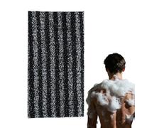 Body Scrub Towel - Double Sided Hand Towels | Extra Long Bath Towel for Back, for Washing Cleaning Massage Foaming Shower Bath Spa Home Adults
