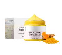 Body Scrub with Turmeric & Kojic - Exfoliating Body Scrub - Exfoliator Remove Dead Skin Improve Dark Spots Acne, Natural Deep Cleansing - Exfoilating and Brightening Body Exfoliator for Bikini Area