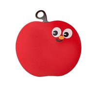 Body Scrubber, with Suction Cup Base, 14x13cm, Soft Silicone Wash Brush, Wall-Mounted Shower Scrubber, Quick-Dry & Hygienic, for Back, Arm, Leg and Foot