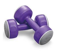 Body Sculpture 2 x 2.5kg Smart Dumbbells Purple
