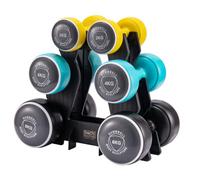 Body Sculpture Smart Dumbbell Tower 24 Kg (Includes: 2 X 2.0Kg, 2 X 4.0Kg & 2 X 6.0Kg)