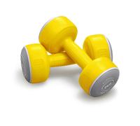 Body Sculpture Smart Dumbbells 2 x 2kg in Yellow Body Sculpture Yellow