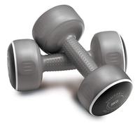 Body Sculpture Unisex's BW108-10 Dumbbells, Grey, 2x5KG