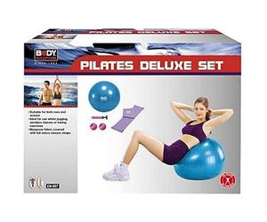 Body Sculpture Unisex BODY SCULPTURE PILATES DELUXE SET, true red, All UK