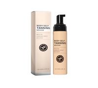 Body Self tanning Mousse, Self-Tanning Body Cream,Self Tanning Lotion, Gold Brown Accelerator, Face and Body Brown Accelerator Cream, Tanner Oil Moisturiser for Sunbeds Lightweight