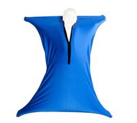 Body Sensory Sock - Medium, Elastic Fabric, Blue, Compression Sack, Breathable Wrap, Calm Support | Sensory Tool For Motion And In Children With Stimulation
