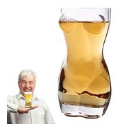 Body Shaped Shot Glasses - Whiskey Mug, Shaped Beer Mugs with Artistic Design | Creative Glasses for Stag Party Celebration at the Bar Set of