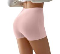 Body Shaper for Women Fajas Extra Firm Shapewear Tummy Control Pants Girdles Chub Rub Shorts High Leg Knickers Shape Wear Womens Waisted Under Dress Panties Seamless Pull in Stomach Extreme Pink