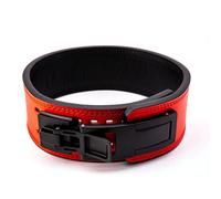 Body shaper, Mens Weight Lifting Belt,weight Lifting Belt Women,Fastening Lever Buckle, Stable Support, Freely Adjustable Fitness Belt For Men And Women.(Red,M)