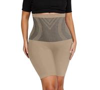 Body Shaper Shapewear Shorts Cotton Underwear Women breathable Swimming Costumes for Uk Tummy Control Pants Period firm Control Curve Swimwear Thong Knickers tummy Belly Beige