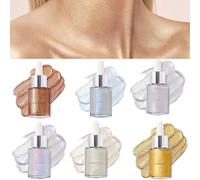 Body Shimmer Oil, Glitter Gold Liquid, Body Shimmer, Long Lasting Dry Body Makeup Oil for Women Adults Indulge in Our Body Shimmer Oil Our Body Shimmer Oil Is the Perfect Choice for a Luxurious