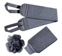 Body Shower Plant, Bath Swimmer for Body, Bathroom for Shower and Bathroom, 3 Pieces | Bath Gloves, Removable Bath Towel, Double F Shower Accessories
