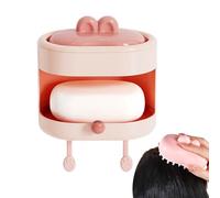 Body Shower Scrubber, Body Bath Scrubber,Double Sided Bath Scrubber | LOOFAH CHOLSEGGIO WITH Soap Door and Hook, Skin Care Routine Wash
