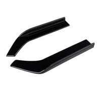 Body Side Skirt Splitter Car Rear Bumper Splitters Lip Spoiler For Mercedes For Benz E-Class W213 E200 E260 E300 2017-2023 Wing Diffuser Wrap Angle Protector(Gloss black)
