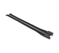 Body Side Skirt Splitter For A1 2011-2019 6Pcs Car Scratch Protector Side Skirts Extensions Splitters Body Apron Lip(Carbon Look)
