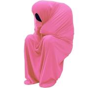 Body Sock Sensory Kids Adults, 65"x29" Full Body Wrap Sensory Sock, Stretchy Body Sock, Self-Claming, Relaxing Children Adult(Rosa,S)