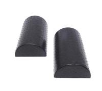 Body Sport Half Foam Rollers: Sports Recovery, Moisture | Floating Brick for Physical Muscle Restoration, Fitness Equipment, Yoga Brick Black PA