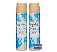 Body Spray Deodorant - Impulse Tease, 75ml (Pack of 2) - Long-Lasting Fresh Scent for All-Day Confidence