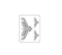 Body Stickers Eagles Temporary Tattoo Lasts To 15 Days Waterproof Semi Permanent Sticker