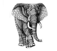 Body Stickers Elephant God Temporary Tattoo Sticker Waterproof And Long-lasting