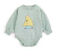 Body Sweat Mushroom Organic Cotton Almond green 3 months