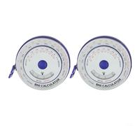 Body Tape Measure 150cm Push-Button Retract(blue)