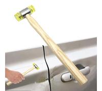 Body Tools,Wooden Handle With Nylon Head Deweld - Demounder Body Restoration Hammer | for Truck SUV Utility Vehicle Workshop Garage