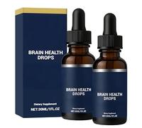 Body Treatment Drops, Relieve Fatigue and Maintain Spirit & Clear State of Mind, Gentle Formula, Long-Lasting and Effective for Long Time Working, Learning, Driving, 30ml (2pcs)