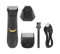 Body Trimmer Men Rechargeable Electric Body Hair Shaver Clipper for Sideburns Legs Private Parts ABS Fine Steel Ceramic 600mAh Lithium Battery USB Charging