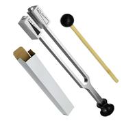 Body Tuners Tuning Fork - Healing Sensory Instrument | Adjustable Aluminum Alloy Tuning Fork With Hammer, Meditation And Sound Healing Tool, Diagnostic Instrument For Vibrational therapyy