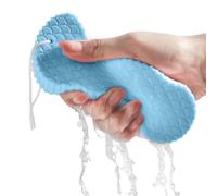 Body Wash Sponge - 3D Baby Sponge Body Scrub for Shower,Reusable Elastic Loofah Scrubber for Adult, Teenager, Men, Women, Baby