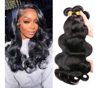 Body Wave Bundle 18 20 22 Inch Body Wave Human Hair Bundles Body Wave Hair 3 Bundles 10A Grade 100% Unprocessed Brazilian Virgin Hair Extensions for Black Women