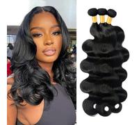 Body Wave Bundles Human Hair Brazilian Weave Bundles 12 14 16 inch/210g