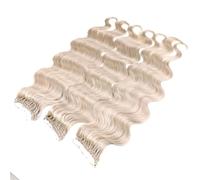 Body Wave Hair Synthetic Fake Hair Bundles Crochet Braids Curly Hair Extensions Water Wave Ombre Blonde Braiding Hair