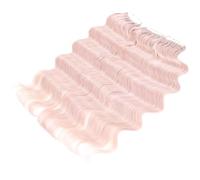 Body Wave Hair Synthetic Fake Hair Bundles Crochet Braids Curly Hair Extensions Water Wave Ombre Blonde Braiding Hair