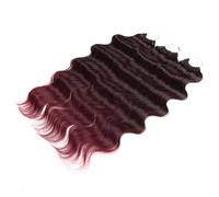 Body Wave Hair Synthetic Fake Hair Bundles Crochet Braids Curly Hair Extensions Water Wave Ombre Blonde Braiding Hair